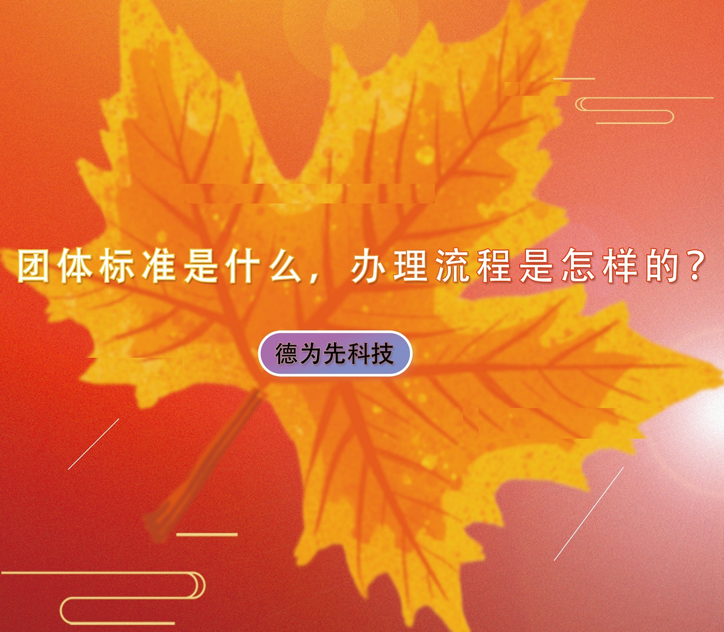 團(tuán)體標(biāo)準(zhǔn)是什么，辦理流程是怎樣的？