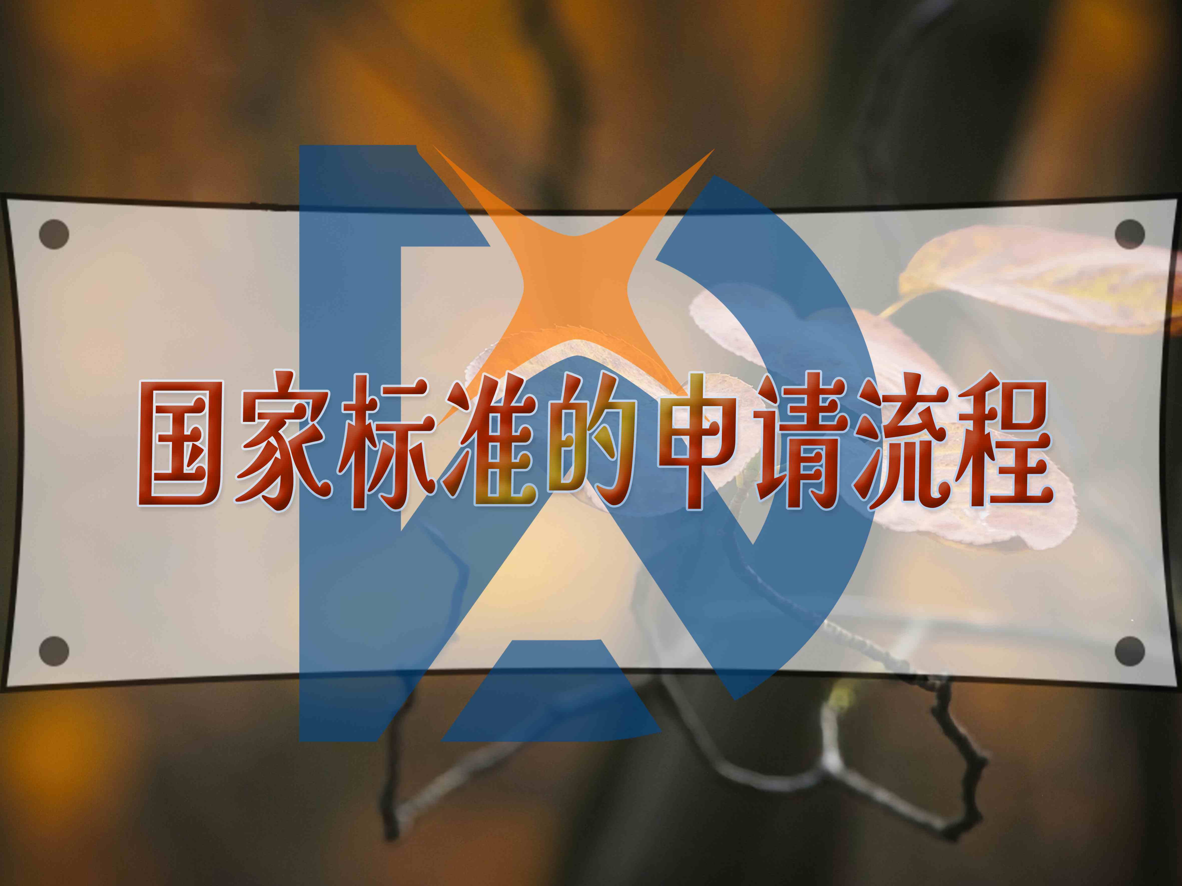 國家標(biāo)準(zhǔn)的申請(qǐng)步驟