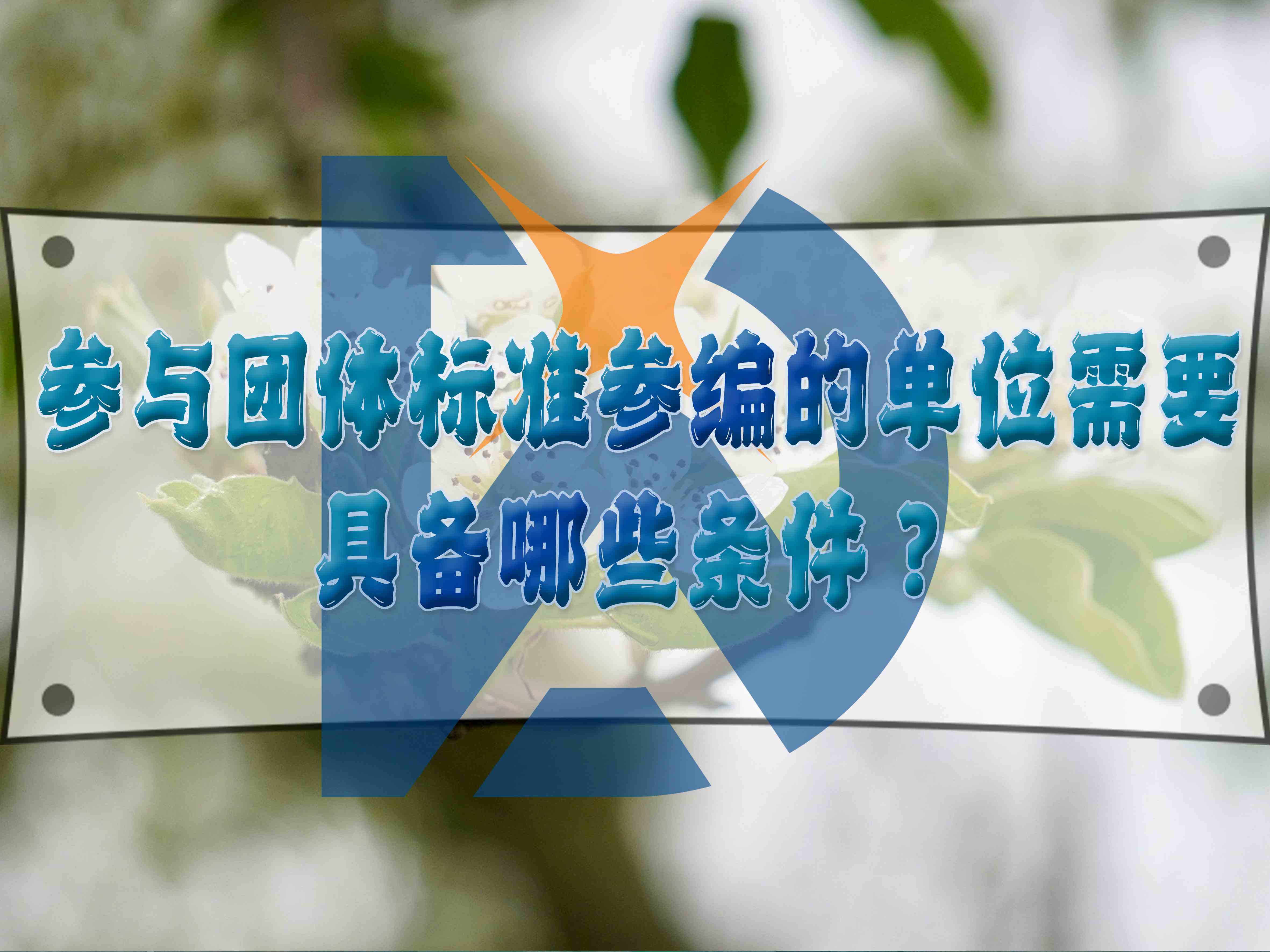 參與團(tuán)體標(biāo)準(zhǔn)參編的單位需要具備哪些條件？